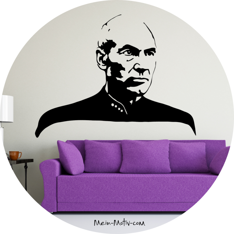 Preview: Wandtattoo 46103 Star Trek Picard Jean-Luc Picard